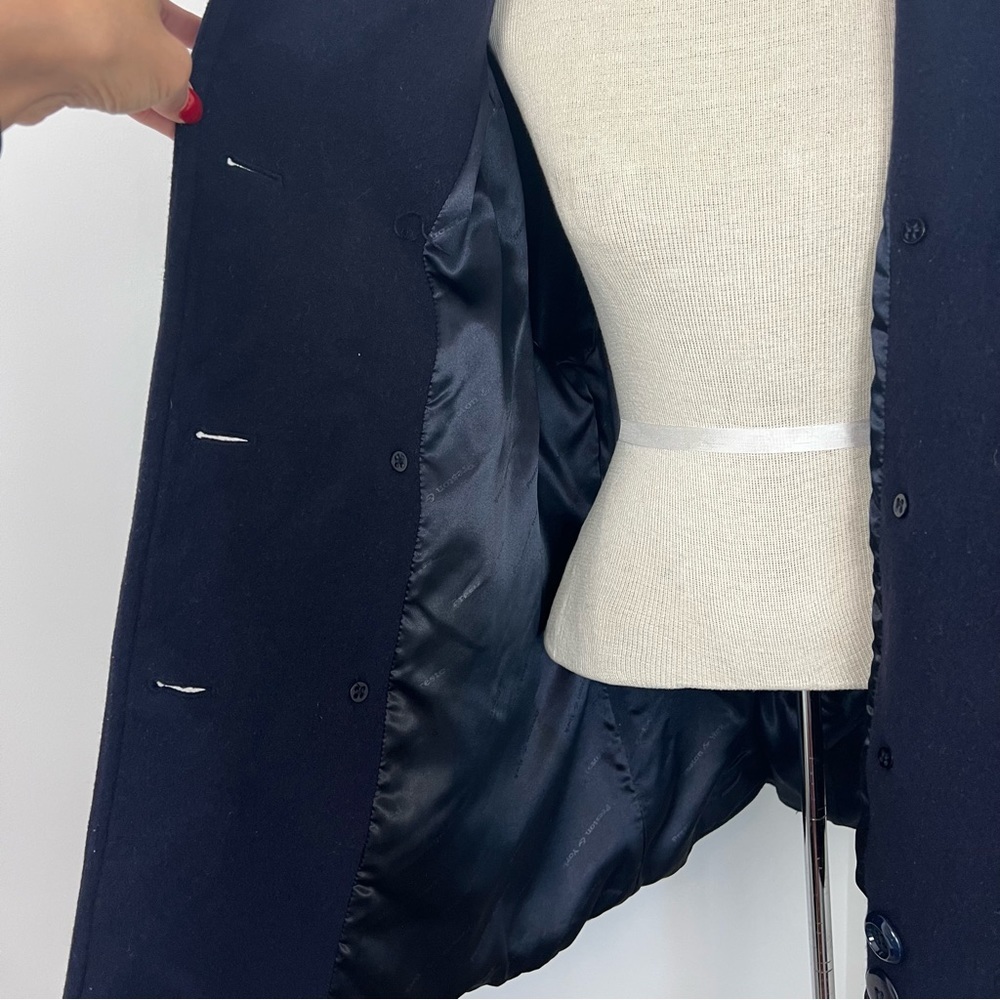 Preston + York Navy Pea Coat - Picture 6 of 7